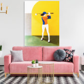 Art de la Toile de Golfeur (Insitu(Salon))