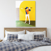 Art de la Toile de Golfeur (Insitu(Chambre))