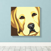 Art de la toile de Labrador Retriever (Insitu (Plancher de Bois))