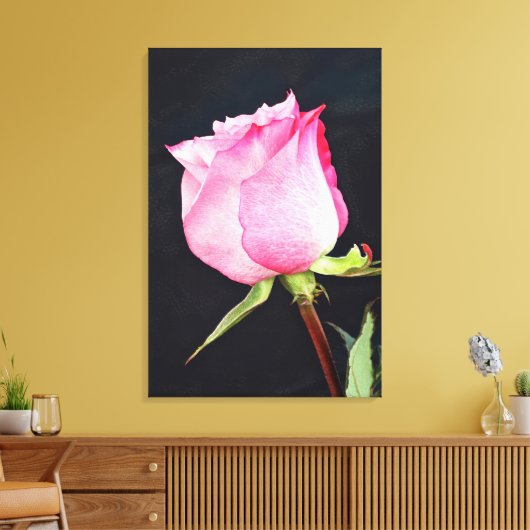 Art de la toile de Rose royale (Insitu(Salon))