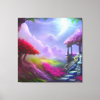Art de la toile de terre enchâssée