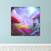 Art de la toile de terre enchâssée (Insitu (Plancher de Bois))