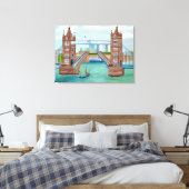 Art de la toile du pont de Londres (Insitu(Chambre))