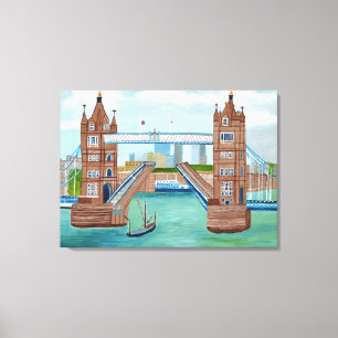 Art de la toile du pont de Londres