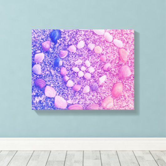 Art de la toile Sea Shell (Insitu (Plancher de Bois))