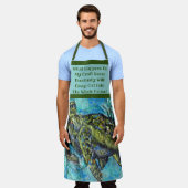 Art de la tortue de mer et tablier de l'artisan (Porté)