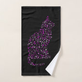 Art de l'empreinte (Serviette à main)