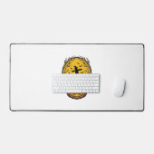 Art de l'épouvantail de lune de citrouille d'Hallo (Clavier et souris)