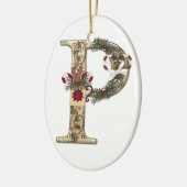 Art de lettre - P - ornement de tasse de café de (Gauche)