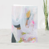 Art de l'expressionnisme Abstrait coloré (Dos)