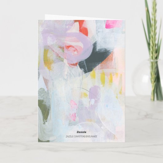 Art de l'expressionnisme Abstrait coloré (Dos)