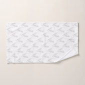 Art de ligne, Coquillage, Harpe (Serviette à main)