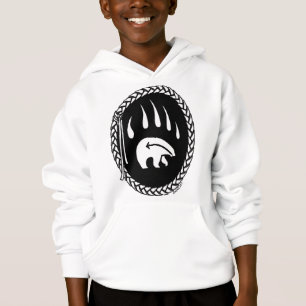 Art de l'ours tribal Sweat - shirt à capuche de la