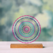 Art de mandala coloré vibrant (Neutre)