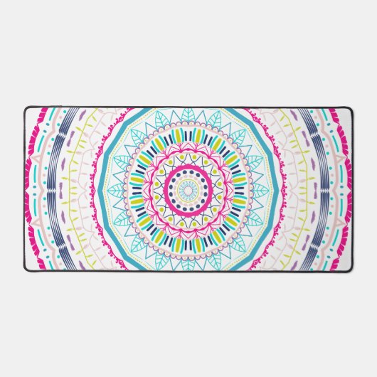 Art de mandala coloré vibrant (Recto)