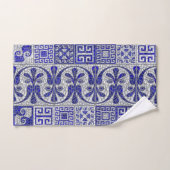 Art de mosaïque grecque brisée (Serviette à main)