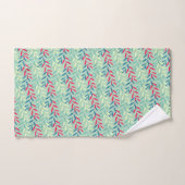 Art de motif sans couture de feuilles botaniques m (Serviette à main)