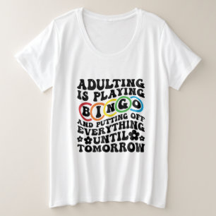 Art de mots de Bingo drôle