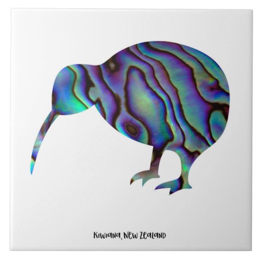 Art de mur de Kiwiana de carreau de céramique (Devant)