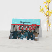 Art de Noël Unique Vacances Cartes photos Personne (Fleur jaune)