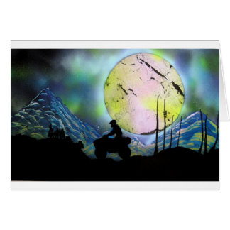 Art de peinture de jet de paysage de l'espace de