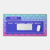 Art de pixel de jeu rétro personnalisé violet (Clavier et souris)