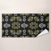 Art de protection de la main Hamsa (Serviette de bain)