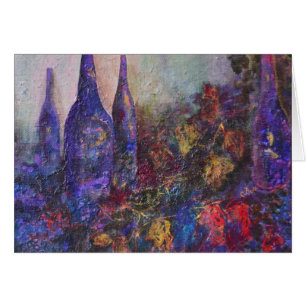 Art de récolte de vin rouge