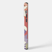 Art de renard rétro personnalisé pour iPhone 6 Plu (Côté gauche)