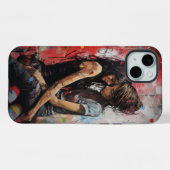 Art de rue coloré - Graffiti Phone Case (Verso Horizontal)