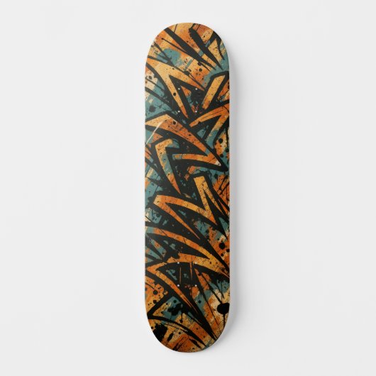 Art de rue urbain graffiti skateboard 1 (Recto)