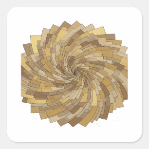 Art de stickers gris abstrait accrocheur