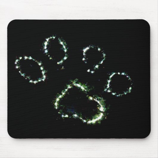 Art de tapis de souris de lumières de Noël (Devant)