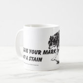 Art de tasse de loup et de slogan (Devant gauche)