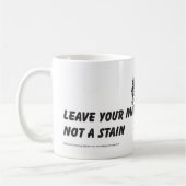 Art de tasse de loup et de slogan (Gauche)
