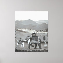 Art de toile du patrimoine indien