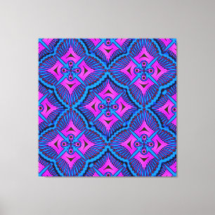 Art de toile numérique 3D coloré – Décoration mura