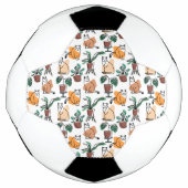 Art de trait dessin chats et fleurs (Devant)