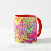 Art de Veronica Mandala Mug (Devant droit)