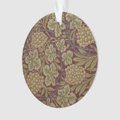 Art de vigne rouge vert William Morris (devant)