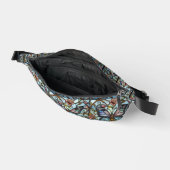 art de vitrail papillon bleu vintage (Ouvrir)