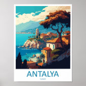 Art de voyage à Antalya Impression murale Antalya (Devant)