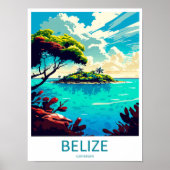 Art de voyage Belize Impression murale Belize Susp (Devant)