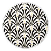 Art Deco 1920-architectuur Keramische Knop (Voorkant)