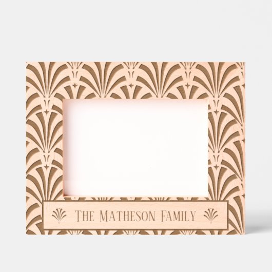 Art Deco 1920  fans Gegraveerde Lijstjes (Voorkant)