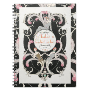 Art Deco 1920s George Barbier Illustratie Notitieboek