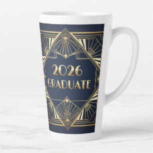 Art Deco 2026 Afstudeermok Latte Mok