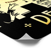 Art Déco 20s Retro Sunny Demeanor Inspirational (Coin)