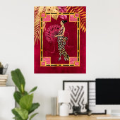 Art déco à l'africaine (Bureau à domicile)