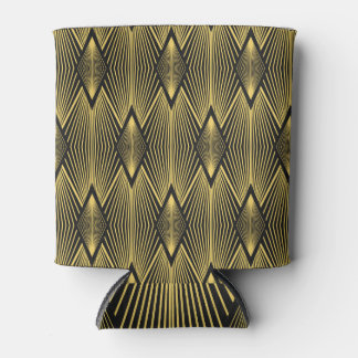 Art Deco, abstracte, geometrische achtergrond. Blikjeskoeler